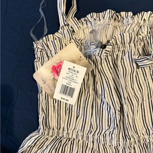 Kohl's Striped Jumpsuit